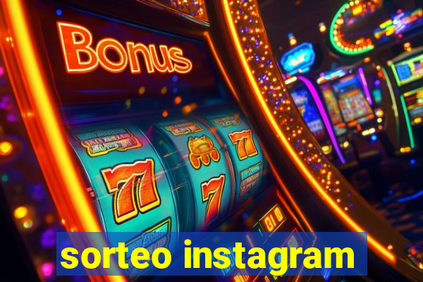 sorteo instagram